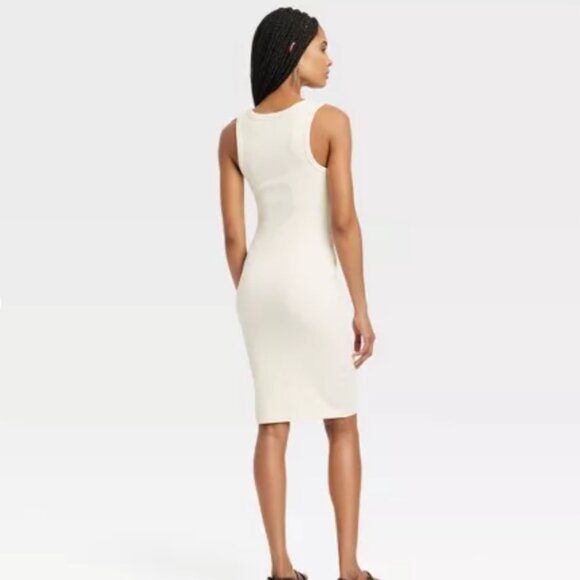 Universal Thread Women's Ribbed Mini Bodycon Dress - Picture 2 of 8